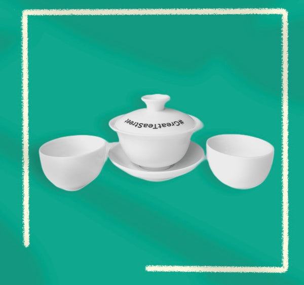 Ceramic Gaiwan Tea Set Bundle
