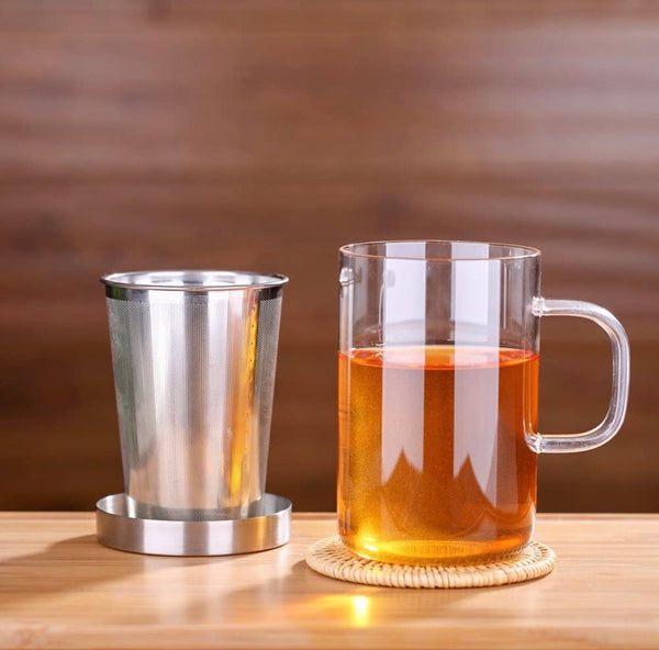 Glass Tea mug with Infuser